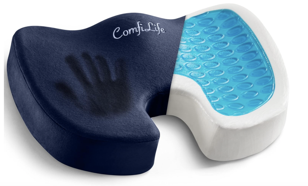 Gel-Infused Seat Cushion, best gifts for men under $50